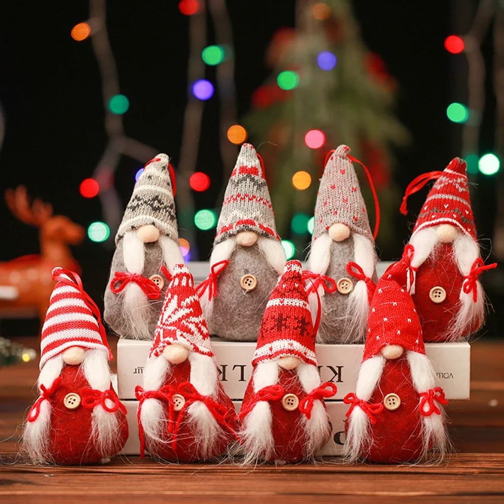 Christmas Gnome Faceless Elf Doll Pendant Merry Christmas Decorations for Home Xmas Tree Ornament Navidad Natal New Year 2023
Christmas Gnome Faceless Elf Doll Pendant Merry Christmas Decorations for Home Xmas Tree Ornament Navidad Natal New Year 2023