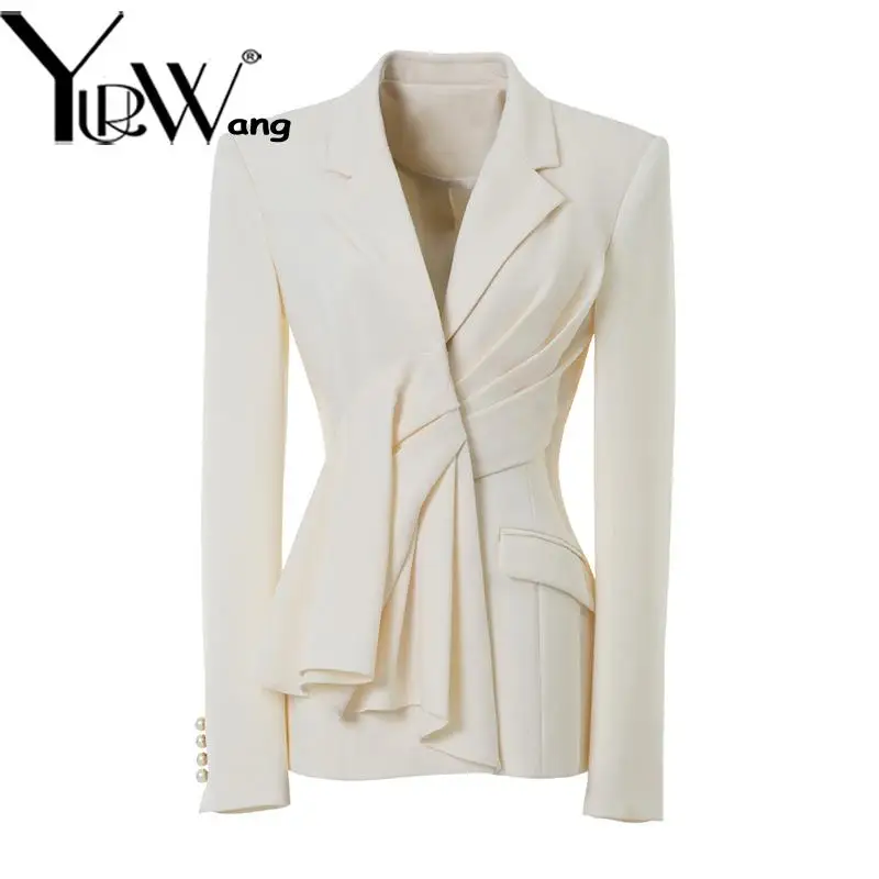 Getspring Women Blazer Irregular Patchwork Apricot Vintage Blazer Jacket Asymmetry Fashion 2024 Spring New Women Suit Coats
Getspring Women Blazer Irregular Patchwork Apricot Vintage Blazer Jacket Asymmetry Fashion 2024 Spring New Women Suit Coats