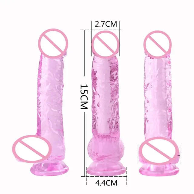 Mini gode réaliste pour femme, pénis, bite, jouets sexuels, orgasme, UNIS isseur de vagin, jaune de masquage, anal, plug anal, ventouse 2