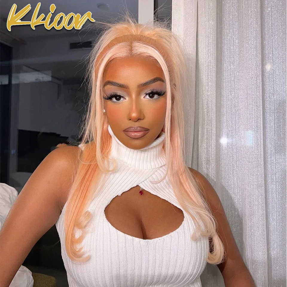 Light Pink Lace Front Human Hair Wig Ready To Wear For Women 13x6 Human Hair HD Lace Wigs Straght Hair Can Do Ponytail Wigs
Light Pink Lace Front Human Hair Wig Ready To Wear For Women 13x6 Human Hair HD Lace Wigs Straght Hair Can Do Ponytail Wigs