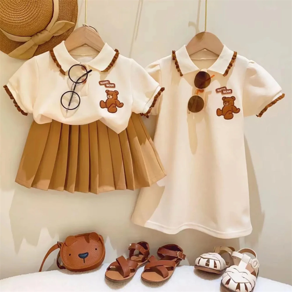 New Baby Sisters Suit Toddler Top+Pleated Skirt Or Girls Dress 0-9 Yrs Baby Girl Clothes Leisure Clothes Family Matching Outfits
New Baby Sisters Suit Toddler Top+Pleated Skirt Or Girls Dress 0-9 Yrs Baby Girl Clothes Leisure Clothes Family Matching Outfits
