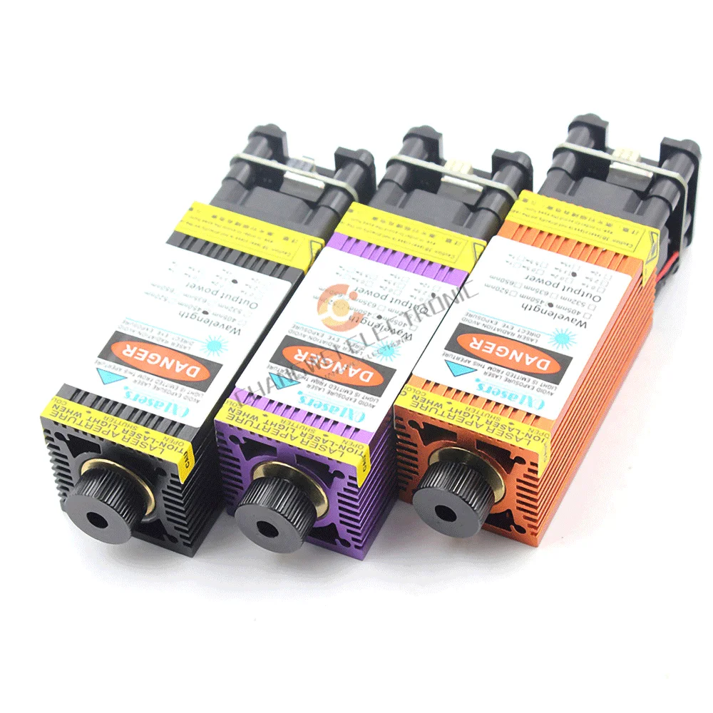 2.5W 3.5W 5W Blue Laser Module DIY Laser Head For CNC Laser Engraver With PWM Orange Heatsink
2.5W 3.5W 5W Blue Laser Module DIY Laser Head For CNC Laser Engraver With PWM Orange Heatsink