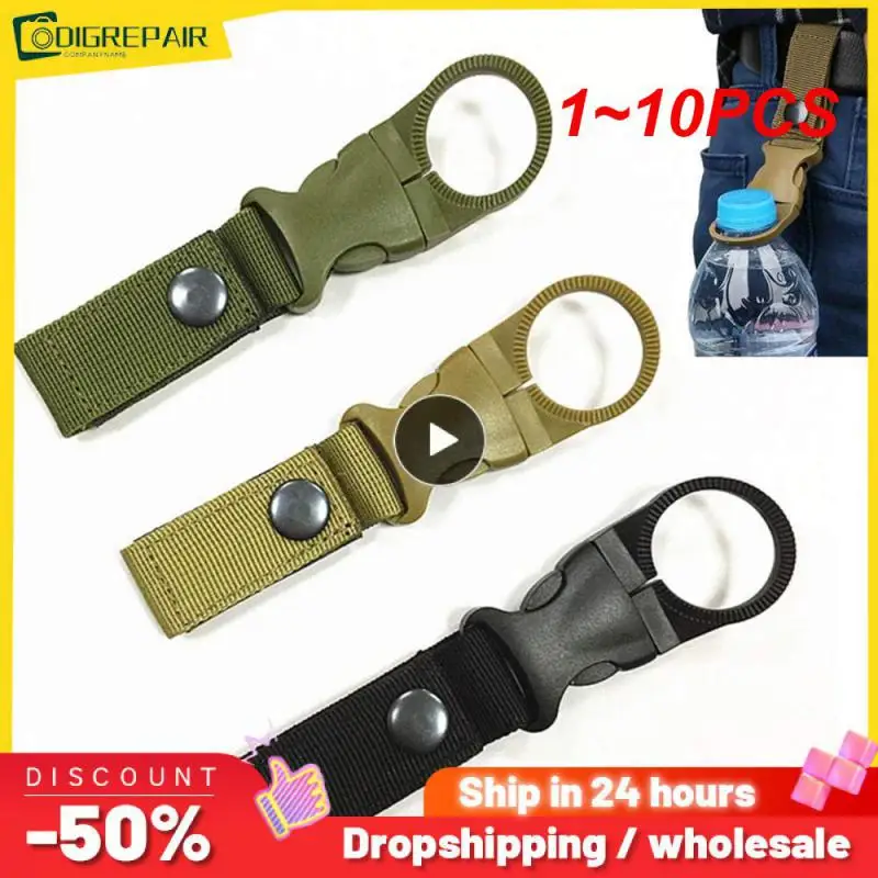 1~10PCS clasp molle attach Buckle Holder tool webbing backpack Hanger Hook Carabiner Water Bottle clip hang camp hike outdoor
1~10PCS clasp molle attach Buckle Holder tool webbing backpack Hanger Hook Carabiner Water Bottle clip hang camp hike outdoor