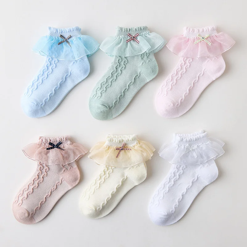Children Socks Spring & Autumn New Cotton Lace Dance Socks With Bows Socks Girls Socks 1-12 Year Kids Socks 8 Pairs
Children Socks Spring & Autumn New Cotton Lace Dance Socks With Bows Socks Girls Socks 1-12 Year Kids Socks 8 Pairs