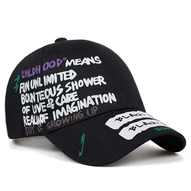 New Student Young Men Women Spring Summer Sun Cap Letters Graffiti Breathable Baseball Cap Men's Trucker Hat Snapback Cap gorras
New Student Young Men Women Spring Summer Sun Cap Letters Graffiti Breathable Baseball Cap Men's Trucker Hat Snapback Cap gorras
