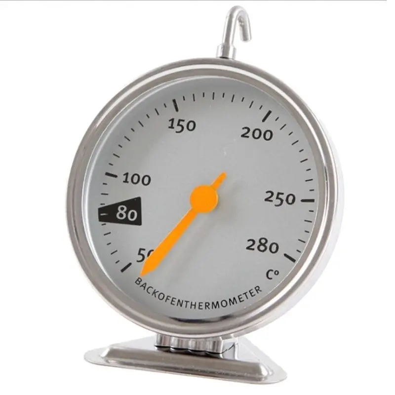 

Специальный Кухонный Термометр для духовки из нержавеющей стали, механический термометр с крючком для духовки, инструменты для выпечки, 50-280 градусов