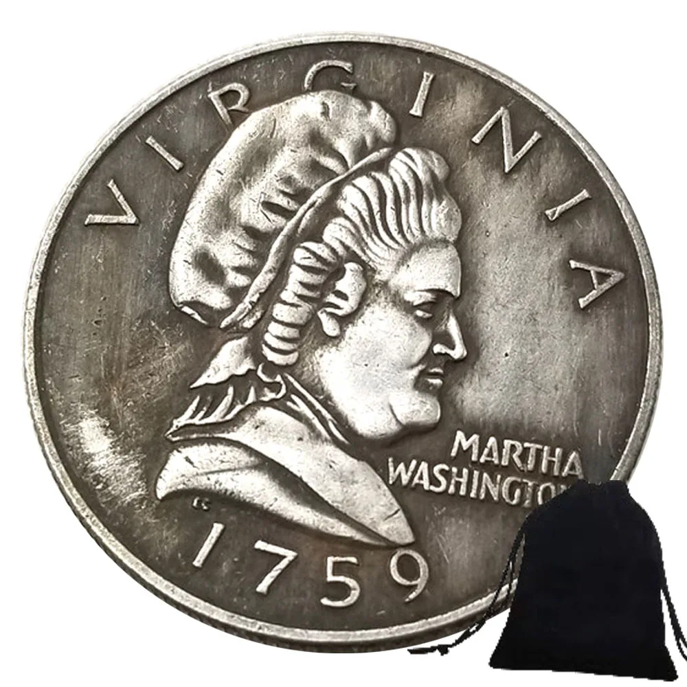 1759 Luxury Half-Dollar Washingion Hobo Nickel Art Couple Coin /US Good Luck Badge Commemorative Coin+Gift Bag
1759 Luxury Half-Dollar Washingion Hobo Nickel Art Couple Coin /US Good Luck Badge Commemorative Coin+Gift Bag