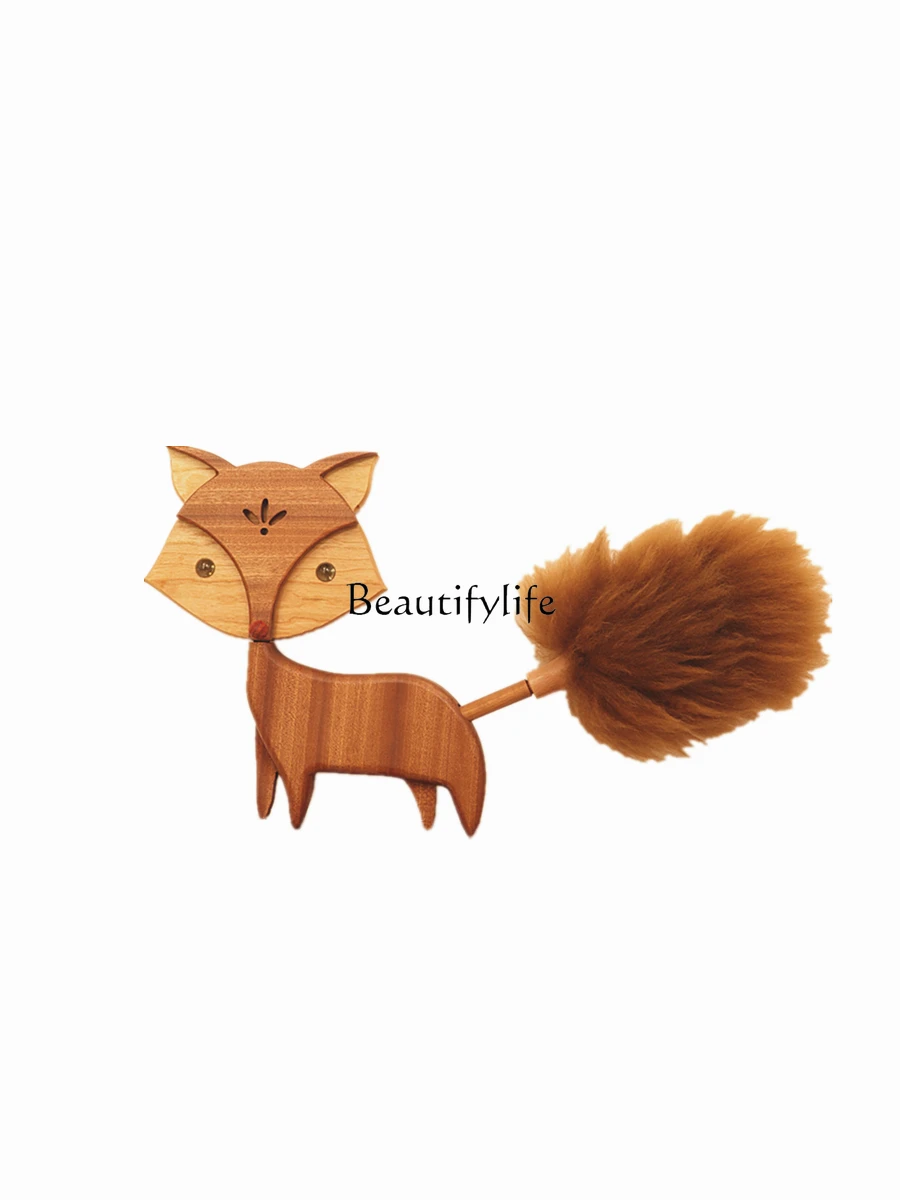 Fox Dust Remove Brush Wall Decoration Dust Sweeping Household Cleaning Wool Feather Duster
Fox Dust Remove Brush Wall Decoration Dust Sweeping Household Cleaning Wool Feather Duster
