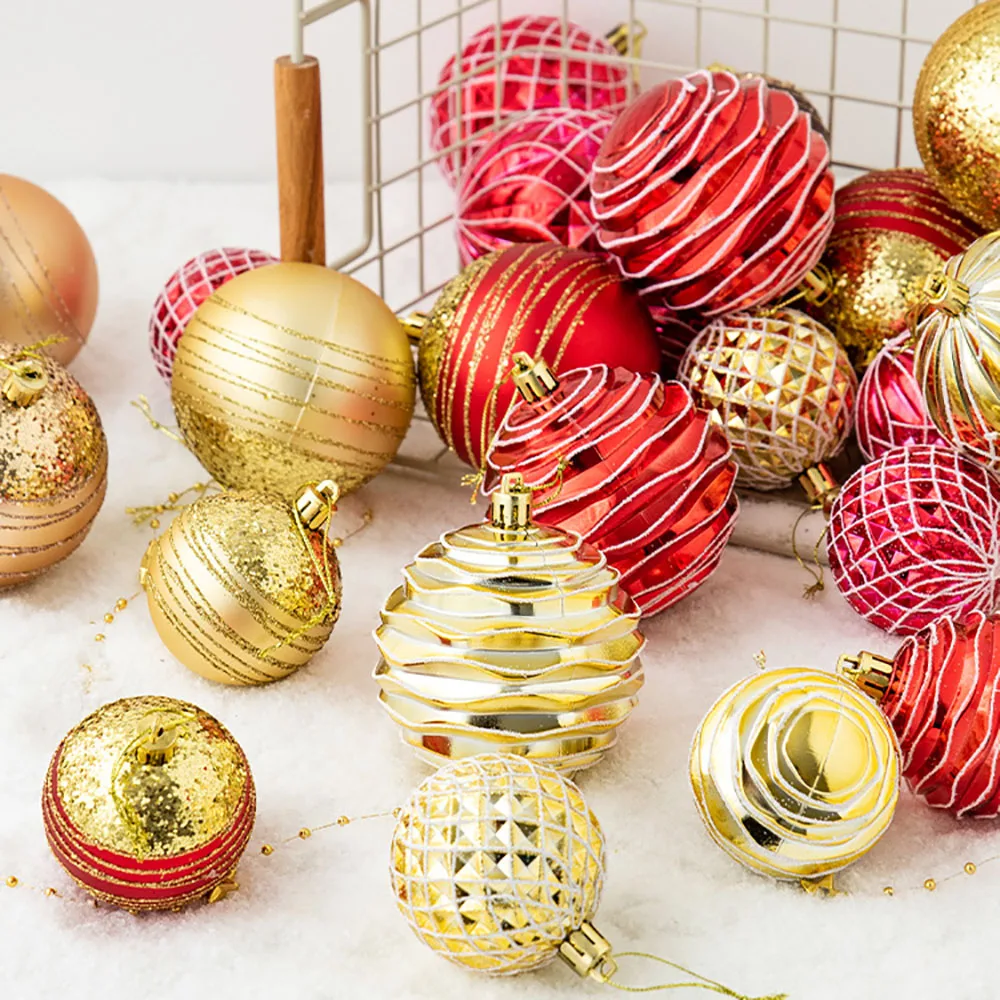 4/6/9pcs/Box Multicolor Christmas Ball Decoration 6/8/10cm Xmas Tree Hanging Pendants Plastics Ball Wedding New Year Party Decor
4/6/9pcs/Box Multicolor Christmas Ball Decoration 6/8/10cm Xmas Tree Hanging Pendants Plastics Ball Wedding New Year Party Decor