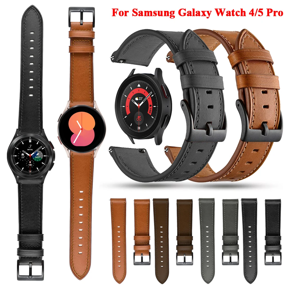 Ремешок сменный для смарт-часов, кожаный браслет для Samsung Galaxy Watch 5 Pro/4 44 40 мм 4 Classic 46 42 мм, 20 мм
Ремешок сменный для смарт-часов, кожаный браслет для Samsung Galaxy Watch 5 Pro/4 44 40 мм 4 Classic 46 42 мм, 20 мм