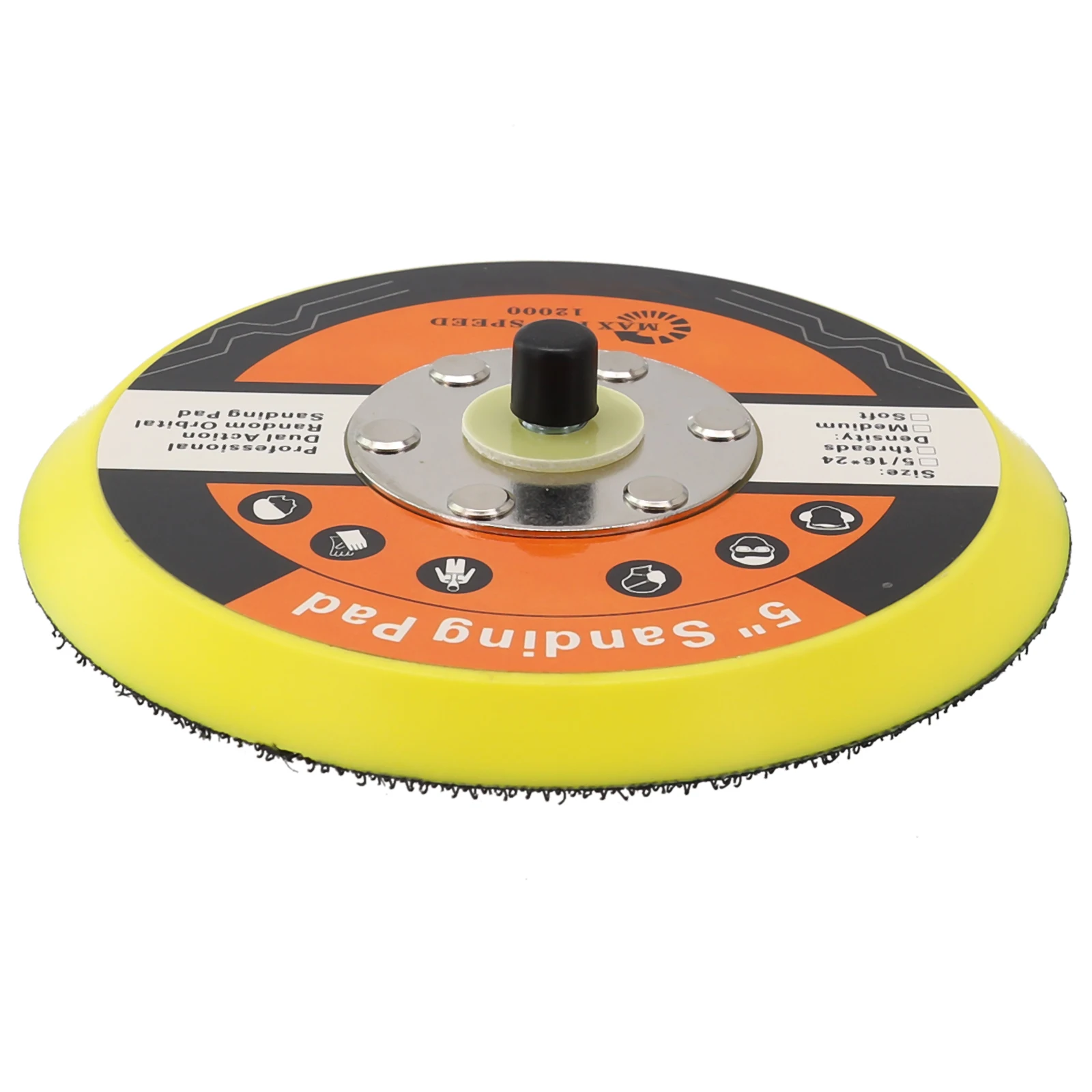 Plate Sander Backing Pad 125mm 5inch Abrasive Tool For Polishing Hook And Loop PU Polish Power Tool Accessories
Plate Sander Backing Pad 125mm 5inch Abrasive Tool For Polishing Hook And Loop PU Polish Power Tool Accessories