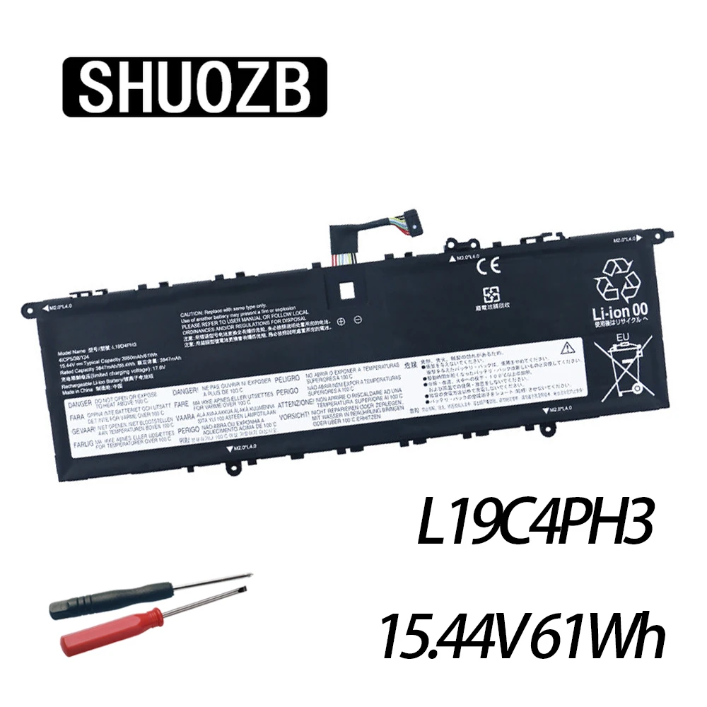 SHUOZB 15.44V 61WH L19M4PH3 Laptop Battery For Lenovo Yoga 14S 2021 PRO 14 Series Notebook L19C4PH3 L19D4PH3 5B10Z49518 New
SHUOZB 15.44V 61WH L19M4PH3 Laptop Battery For Lenovo Yoga 14S 2021 PRO 14 Series Notebook L19C4PH3 L19D4PH3 5B10Z49518 New