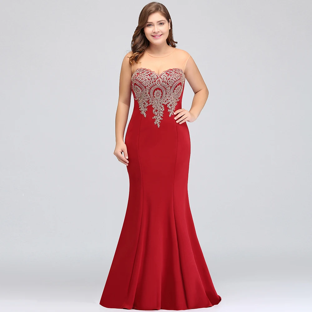 Plus Size Elegant Evening Dresses for Women Illusion Sleeveless Sweetheart Appliques Mermaid Long Maxi Evening Party Gowns 2023
Plus Size Elegant Evening Dresses for Women Illusion Sleeveless Sweetheart Appliques Mermaid Long Maxi Evening Party Gowns 2023