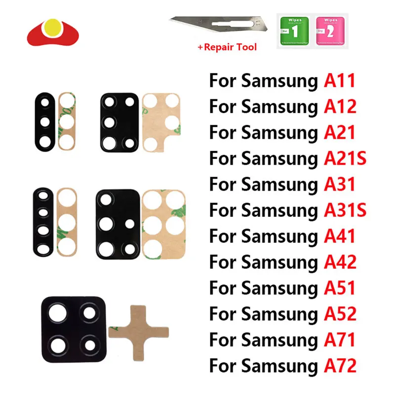 Camera Glass Lens For Samsung A72 A71 A52 A51 A42 A41 A31S A31 A21S A21 A12 A11 Rear Back Camea Lens With Sticker Tool Part
Camera Glass Lens For Samsung A72 A71 A52 A51 A42 A41 A31S A31 A21S A21 A12 A11 Rear Back Camea Lens With Sticker Tool Part