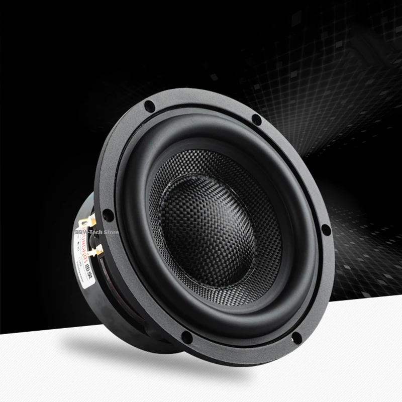 1PCS 80W 6.5 inch subwoofer speaker 4 8 ohm home theater car audio modification upgrade high power 3 frequency speaker
1PCS 80W 6.5 inch subwoofer speaker 4 8 ohm home theater car audio modification upgrade high power 3 frequency speaker