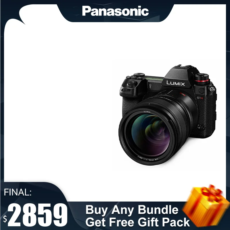 

Panasonic LUMIX DC-S1RGK S1R Full Frame Non Reflective Micro Single Digital Camera Single Body Professional Camera S1R