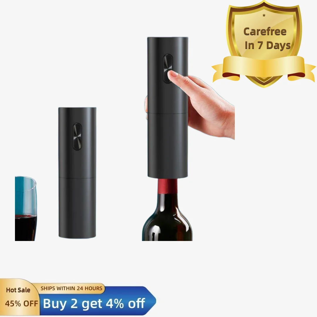 Effortless Electric Wine Opener Battery Operated Quick And Easy Cork Removal Perfect for Wine Lovers
Effortless Electric Wine Opener Battery Operated Quick And Easy Cork Removal Perfect for Wine Lovers