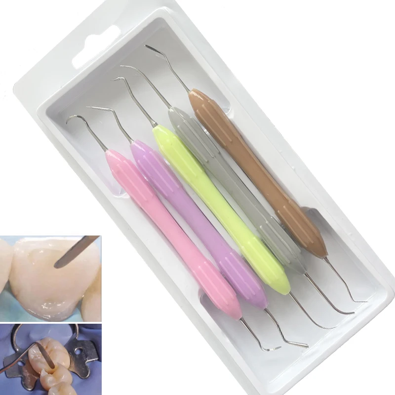 5Pcs/set Dental Resin Filled Repair Equipment Dental Resin Filler Aesthetic Restoration Kit Silicone Handle Surgical Instruments
5Pcs/set Dental Resin Filled Repair Equipment Dental Resin Filler Aesthetic Restoration Kit Silicone Handle Surgical Instruments