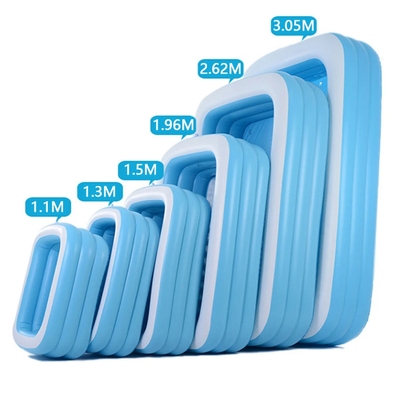 Inflatable Swimming Pool Summer Swimming Pool Adult Inflatable Ring Pool Giant Family Garden Water Play Above Ground Pool Kids
Inflatable Swimming Pool Summer Swimming Pool Adult Inflatable Ring Pool Giant Family Garden Water Play Above Ground Pool Kids