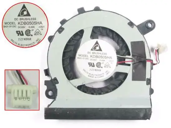 Трехпроводный охлаждающий вентилятор Delta Electronics KDB0505HA CE21 BA31-00125C DC 5V 0.40A
Трехпроводный охлаждающий вентилятор Delta Electronics KDB0505HA CE21 BA31-00125C DC 5V 0.40A
