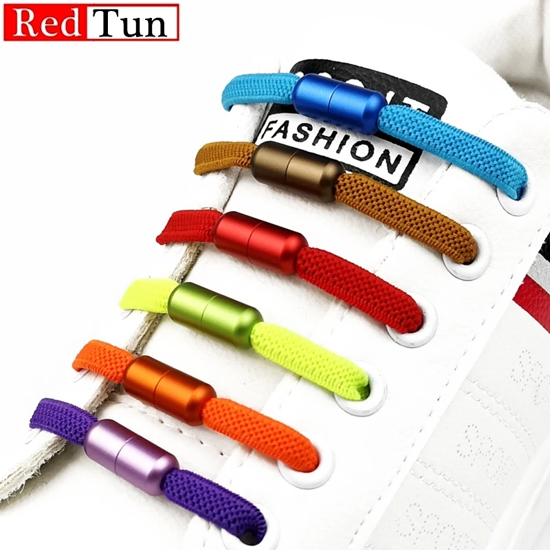 Flat Elastic Sneakers shoelace Colorful Metal Lock No Tie Shoelaces Lazy Laces for Kids and Adult One size fits all shoe
Flat Elastic Sneakers shoelace Colorful Metal Lock No Tie Shoelaces Lazy Laces for Kids and Adult One size fits all shoe