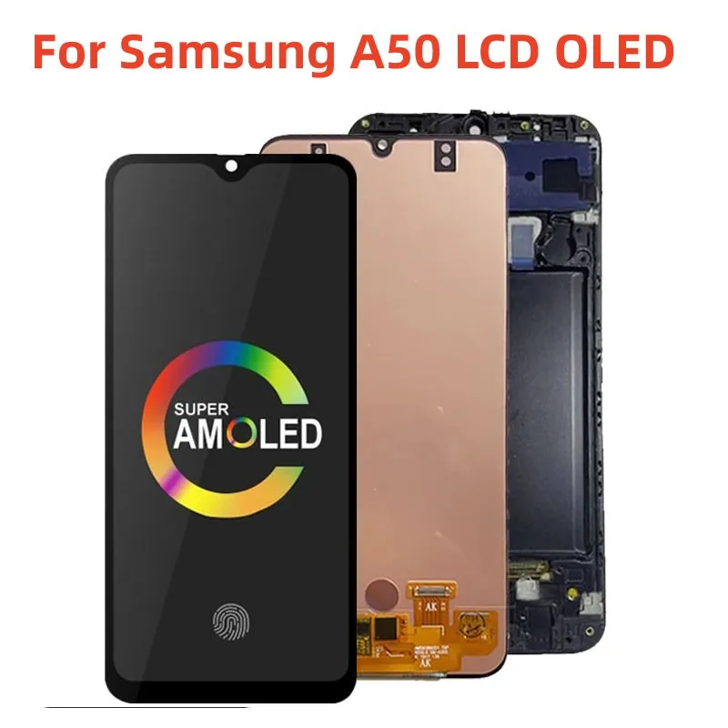 Запчасти для мобильного телефона A50 ЖК-дисплей для Samsung Galaxy A50 SM-A505 ЖК-дисплей сенсорный экран дигитайзер с рамкой для A50 A505 ЖК-экран
Запчасти для мобильного телефона A50 ЖК-дисплей для Samsung Galaxy A50 SM-A505 ЖК-дисплей сенсорный экран дигитайзер с рамкой для A50 A505 ЖК-экран