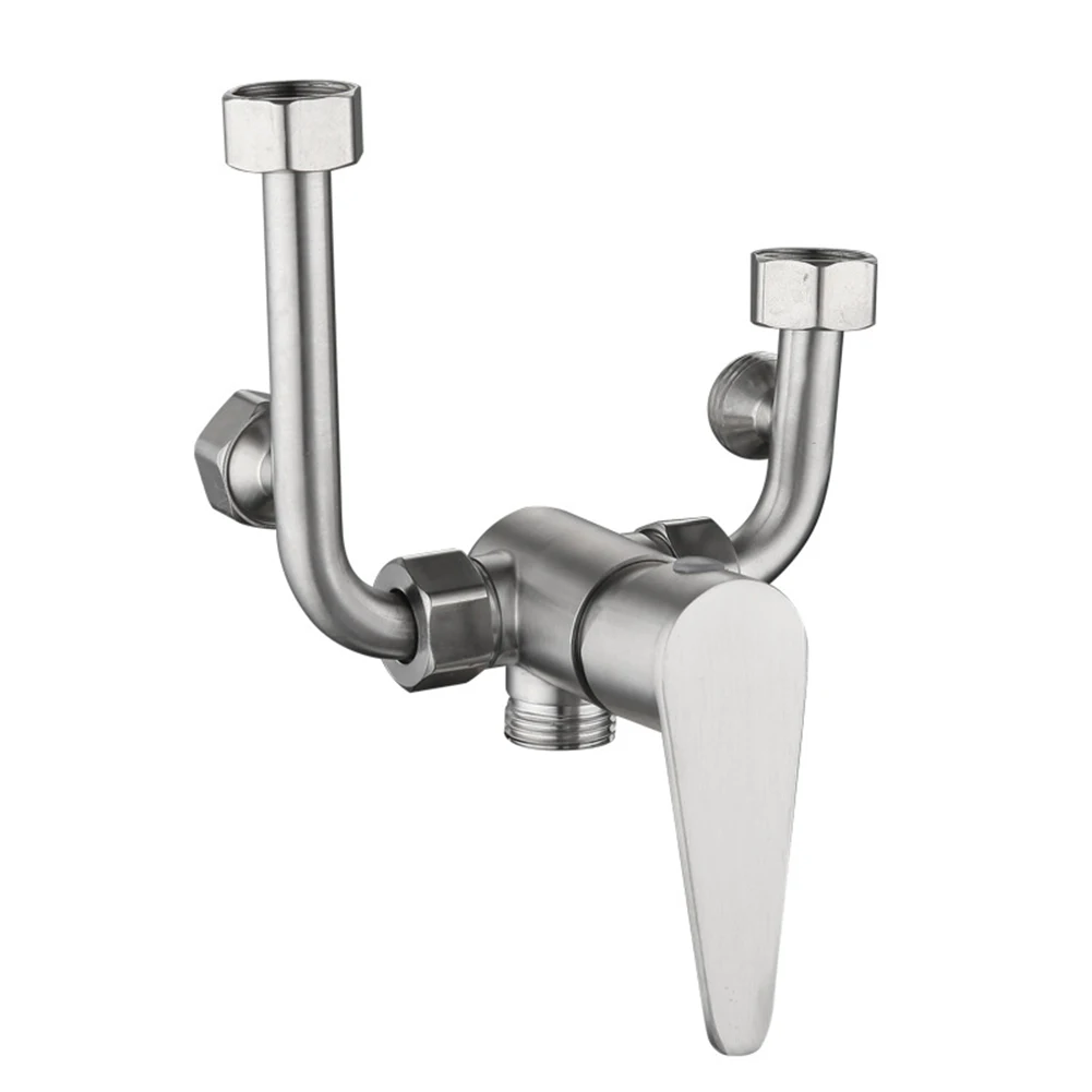 Stainless Steel Electric U-type Mixing Valve Shower Switch Cold Hot Water Outlet Mixing Valve Bathroom Fixture Home Improvement
Stainless Steel Electric U-type Mixing Valve Shower Switch Cold Hot Water Outlet Mixing Valve Bathroom Fixture Home Improvement