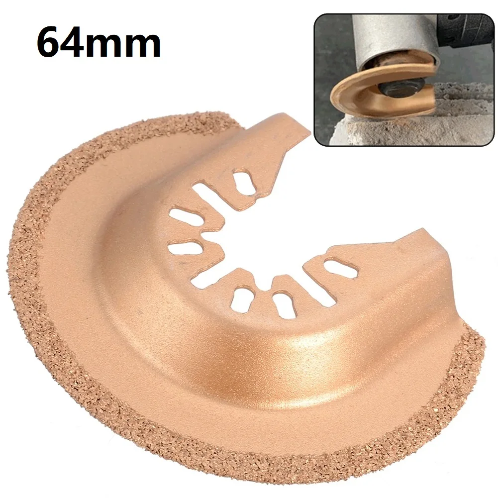 64mm Oscillating Tool Quick Release Multi-function Tool Diamond Saw Blade Rough Sanding Cutting Tools
64mm Oscillating Tool Quick Release Multi-function Tool Diamond Saw Blade Rough Sanding Cutting Tools