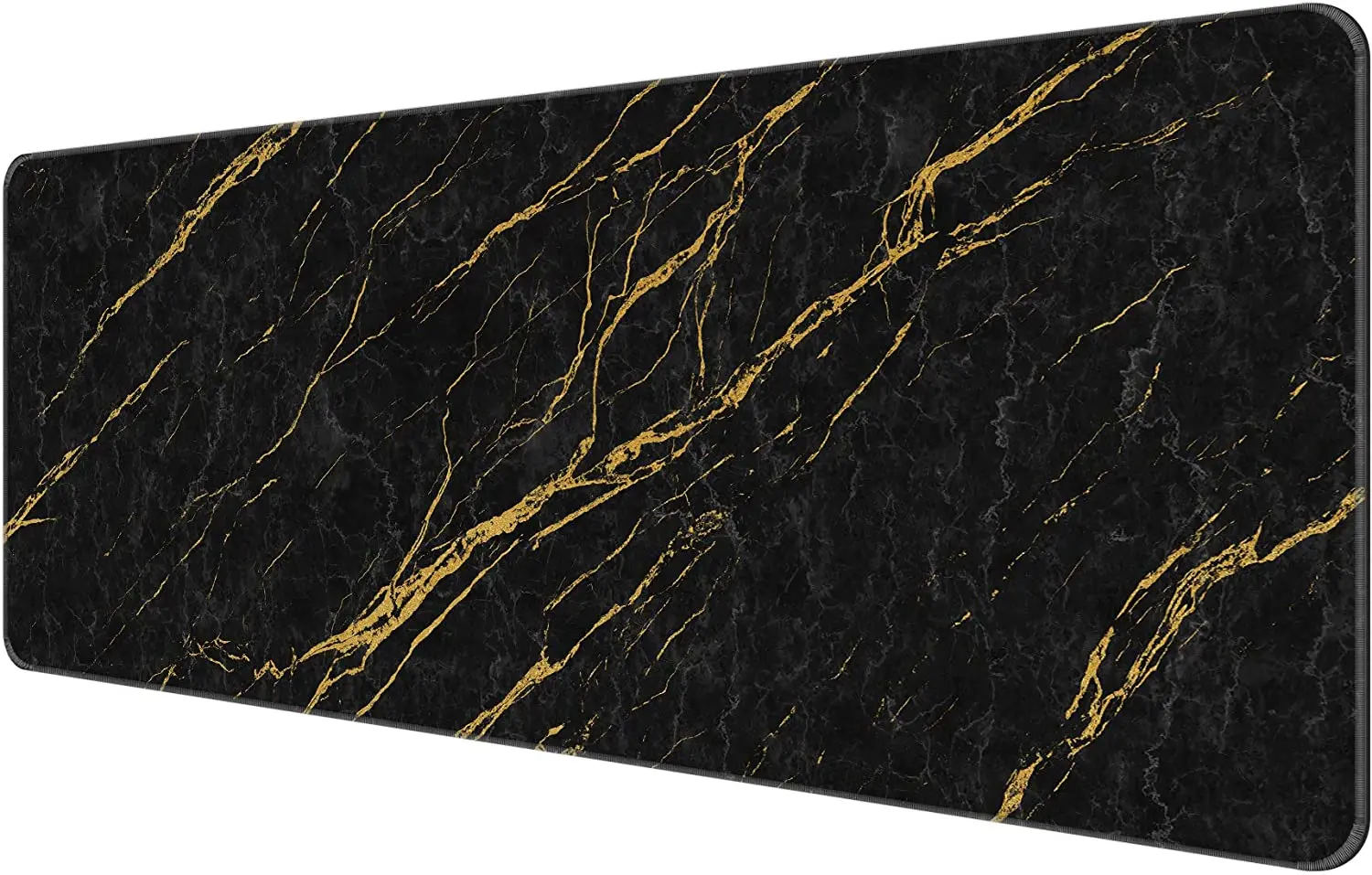 Thin Extended Gaming Mouse Pad 31.5*11.8*0.12 inch with Stitched Edges Large Mousepad Long XXL Mouse pad Desk Mat - Black Marble
Thin Extended Gaming Mouse Pad 31.5*11.8*0.12 inch with Stitched Edges Large Mousepad Long XXL Mouse pad Desk Mat - Black Marble