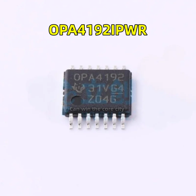 10 PCS / LOT New OPA4192IPWR screen printing OPA4192 package TSSOP14 arithmetic amp chip original
10 PCS / LOT New OPA4192IPWR screen printing OPA4192 package TSSOP14 arithmetic amp chip original