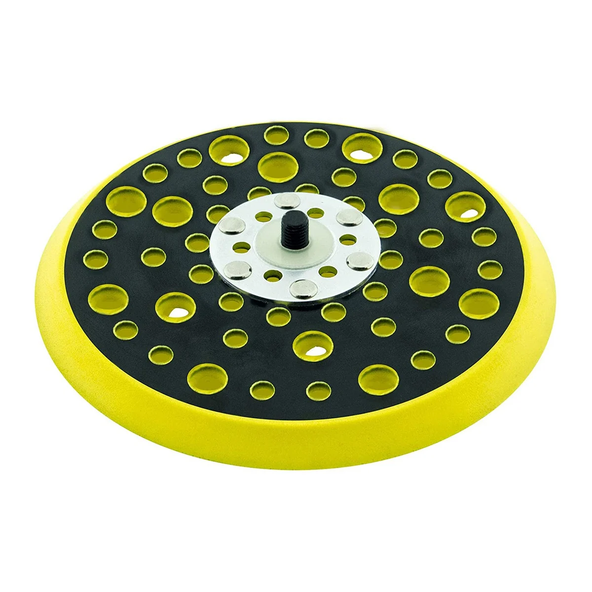 150mm 5/16 Thread 52 Hole Medium Density Random Orbital Sander Hook & Loop Backing Pad Compatible with Mirka CEROS DEROS
150mm 5/16 Thread 52 Hole Medium Density Random Orbital Sander Hook & Loop Backing Pad Compatible with Mirka CEROS DEROS