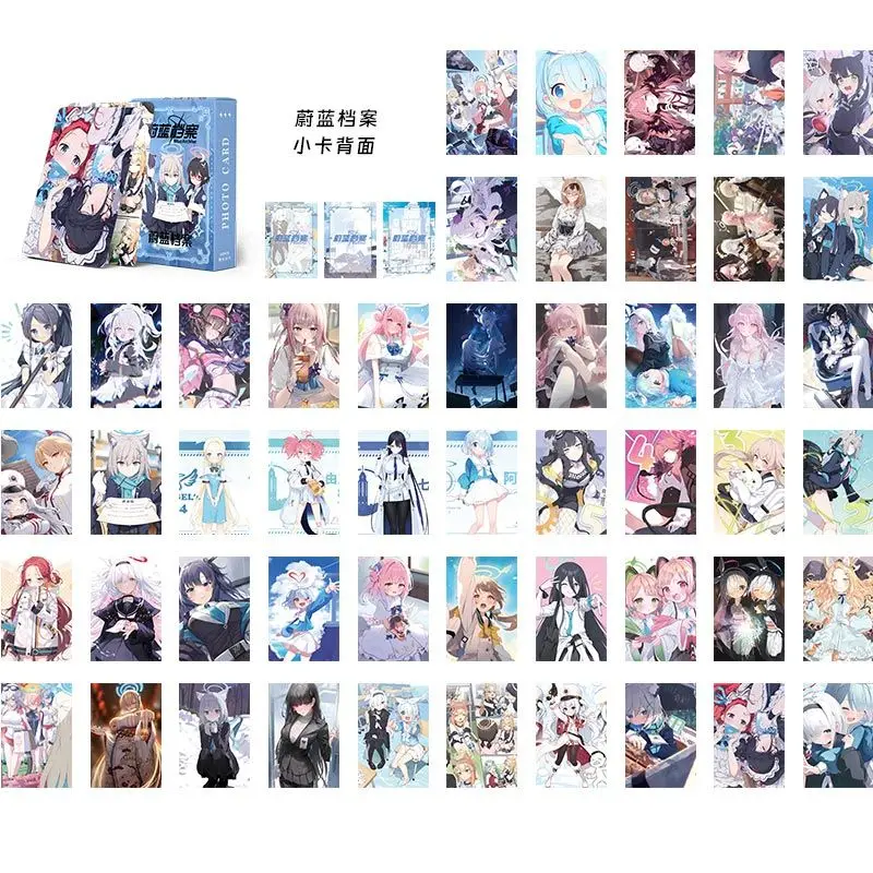 50 PCS Blue Archive Complete Set Anime Laser Card Cosplay Rounded Corners LOMO Card Christmas Gifts Girls
50 PCS Blue Archive Complete Set Anime Laser Card Cosplay Rounded Corners LOMO Card Christmas Gifts Girls