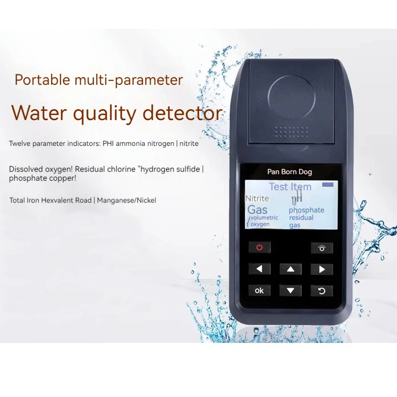HandheldPortable Multi-parameter Water Quality Detection Instrument for Environmental ProtectionIndustrial WastewaterAquaculture
HandheldPortable Multi-parameter Water Quality Detection Instrument for Environmental ProtectionIndustrial WastewaterAquaculture