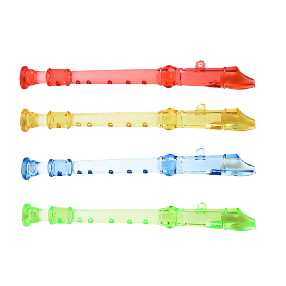 4pcs 6-Hole Mini Clarinet Transparent Flute Children Beginner Music Playing Wind Instruments (Random Color)
4pcs 6-Hole Mini Clarinet Transparent Flute Children Beginner Music Playing Wind Instruments (Random Color)