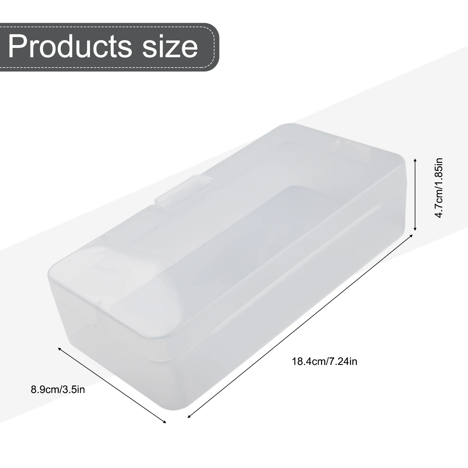 1pc Transparent Rectangle Plastic Storage Box Screw Holder Case Organizer Container For Electronic Components Jewelry Cosmetics
1pc Transparent Rectangle Plastic Storage Box Screw Holder Case Organizer Container For Electronic Components Jewelry Cosmetics