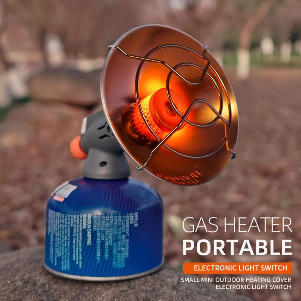 

Mini Portable Gas Heating Stove Heating Adjustable Flame Winter Camping Fishing Baking Outdoor Heater Small Sun Warmer Butane