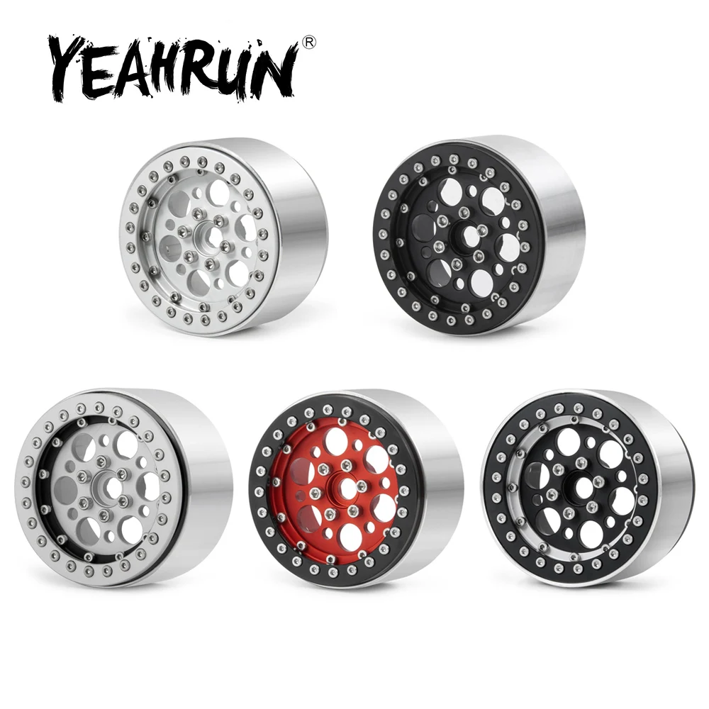 YEAHRUN 1/4Pcs Metal Alloy 2.2 inch Beadlock Wheel Rims Hubs for Axial Wraith 90018 TRX-4 1/10 RC Crawler Car Truck Model Parts
YEAHRUN 1/4Pcs Metal Alloy 2.2 inch Beadlock Wheel Rims Hubs for Axial Wraith 90018 TRX-4 1/10 RC Crawler Car Truck Model Parts