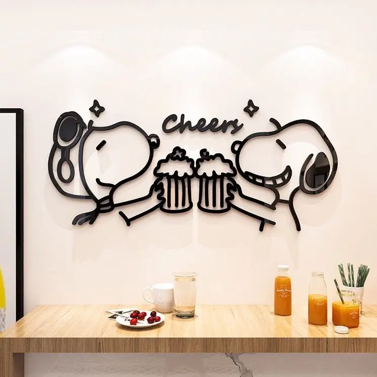 Snoopy 3D Wall Sticker Children's Bedrooms Anime Kids Room Decoration Wall Decals Living Room Interior Gifts Snoopy Baby Toys
Snoopy 3D Wall Sticker Children's Bedrooms Anime Kids Room Decoration Wall Decals Living Room Interior Gifts Snoopy Baby Toys