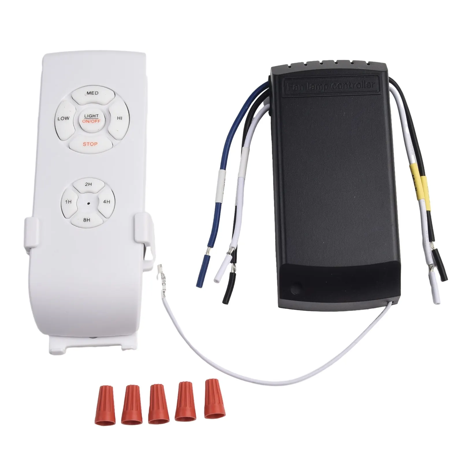 Brand New Fan Remote Control With Receiver Buzzer Ceiling Fan Control Fan Intelligent Kit Remote Smart WiFi Voice
Brand New Fan Remote Control With Receiver Buzzer Ceiling Fan Control Fan Intelligent Kit Remote Smart WiFi Voice