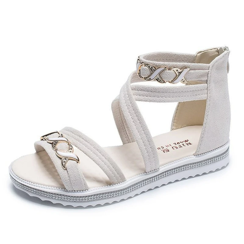 Sandals women's summer new Korean version student flat bag heel casual beach shoes simple Harajuku shoes
Sandals women's summer new Korean version student flat bag heel casual beach shoes simple Harajuku shoes