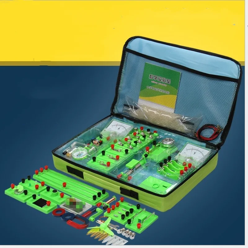 Junior High School Electricity Experiment Box for Students New Energy Electromagnetism Circuit Experiment Physics Equipment
Junior High School Electricity Experiment Box for Students New Energy Electromagnetism Circuit Experiment Physics Equipment