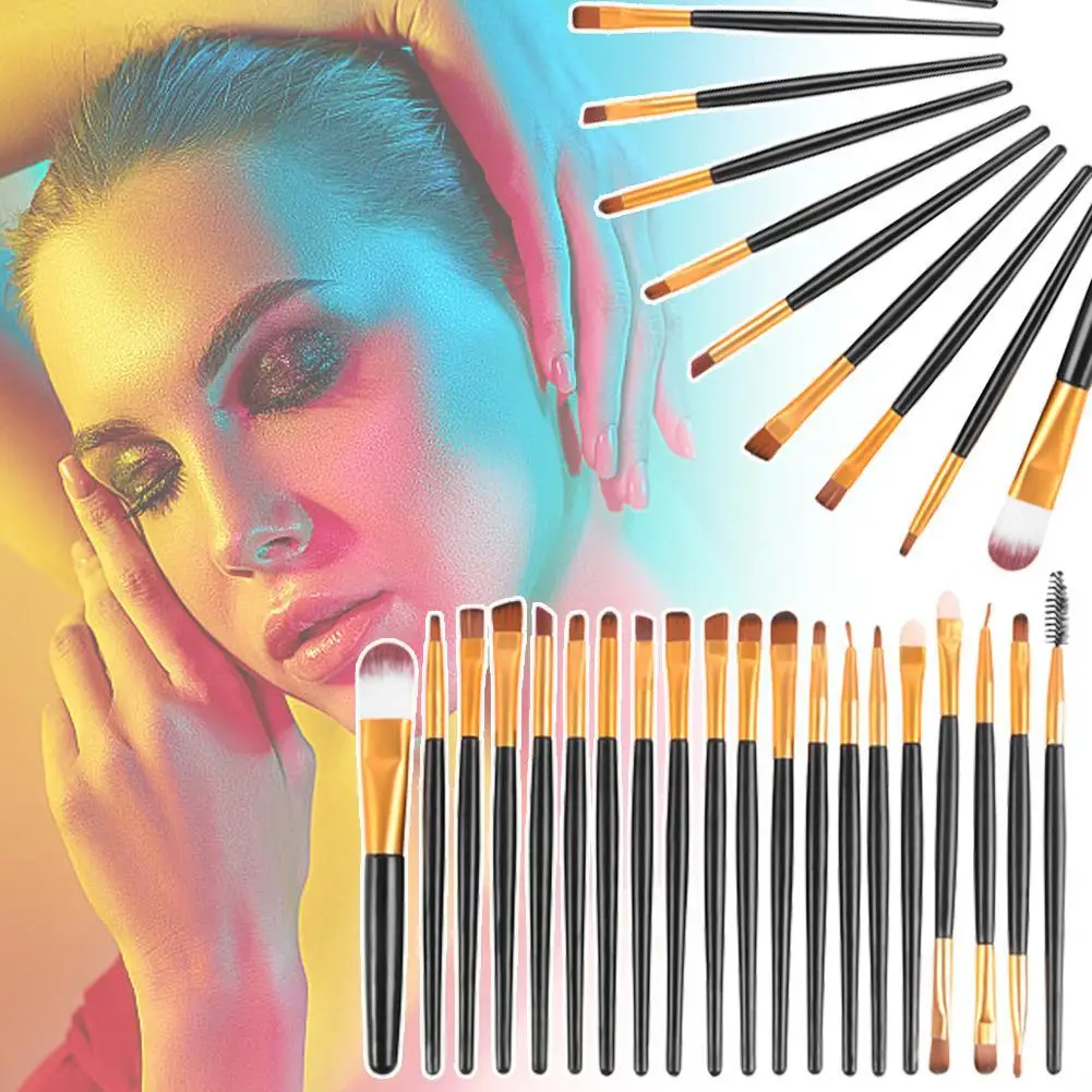 20PCS Makeup Brushes Set Fluffy Soft for Beauty Cosmetics Foundation Blush Eyeshadow Kabuki Blending Makeup Brush Tools
20PCS Makeup Brushes Set Fluffy Soft for Beauty Cosmetics Foundation Blush Eyeshadow Kabuki Blending Makeup Brush Tools