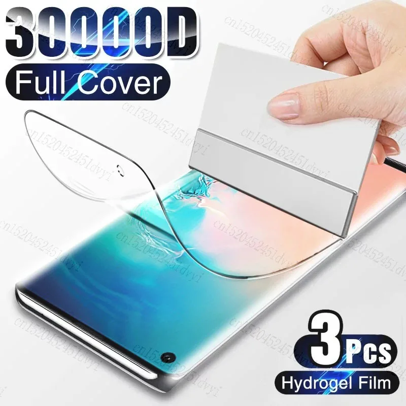

3PCS Hydrogel Film for Oneplus 6 6T 7T 8T 9 11 10T 11R 10R 5G Screen Protector for Oneplus Nord CE 2 3 Lite N10 N30 N100 N300