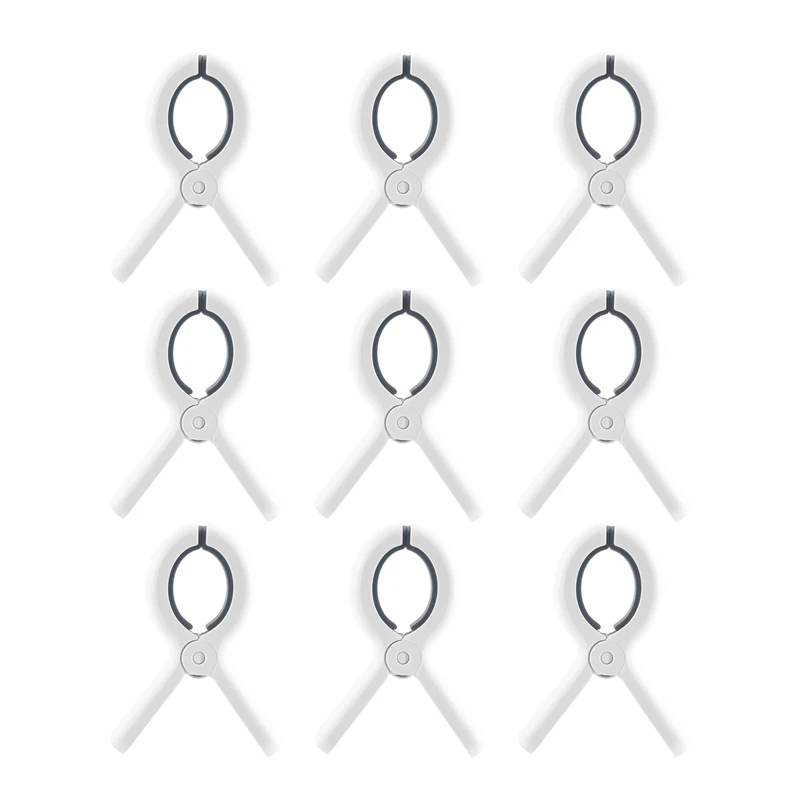 9Pcs Plastic Clothespin, Laundry Clip, Beach Towel Clips, Clothes Pins Heavy Duty Outdoor To Keep Your Towel, Clothes
9Pcs Plastic Clothespin, Laundry Clip, Beach Towel Clips, Clothes Pins Heavy Duty Outdoor To Keep Your Towel, Clothes