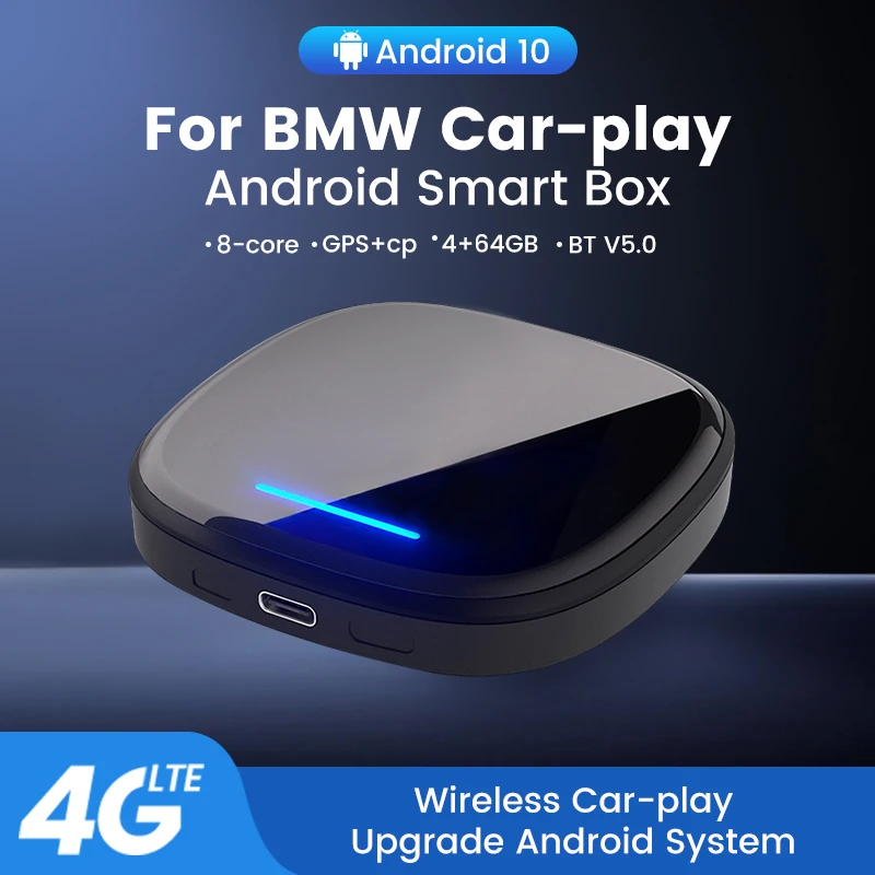 

CarPlay AI Box Android For BMW ID6 ID7 ID8 4+64GB YouTube Netfilx 2019-2023 Multimedia Streaming TV Box