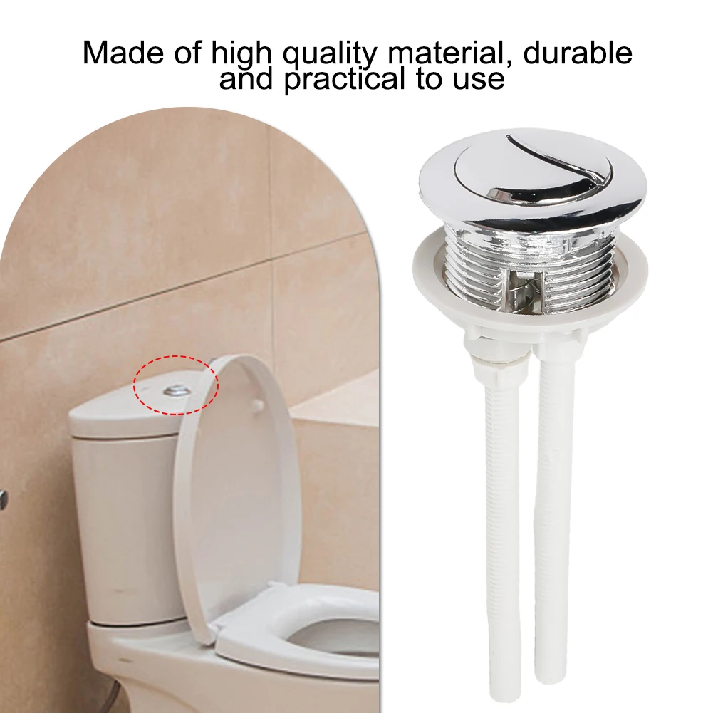 Water Tank Toilet Push Button Double Crescent 38/48/58mm Round Loo Water Saving WC Dual Push Flush 2Rods Durable
Water Tank Toilet Push Button Double Crescent 38/48/58mm Round Loo Water Saving WC Dual Push Flush 2Rods Durable