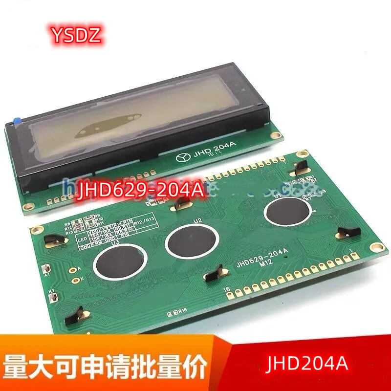 1 шт. JHD204A JHD629-204A модуль жидкокристаллического дисплея с ЖК-дисплеем символьный синий экран зеленый экран новый и оригинальный
1 шт. JHD204A JHD629-204A модуль жидкокристаллического дисплея с ЖК-дисплеем символьный синий экран зеленый экран новый и оригинальный