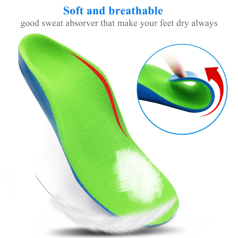 Generic EiD 3D Kids Children's Orthopedic Insoles For Shoes Flat Feet
