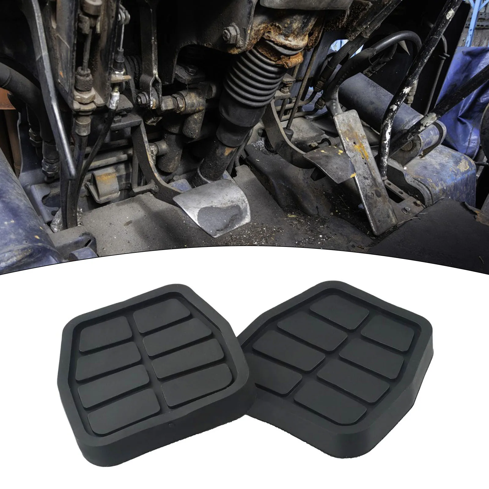 New Durable 2x Pedal Pad Covers 321 721 173 6X0 721 173A Black Easy Installation For GOLF For JETTA MK2 1984-1991
New Durable 2x Pedal Pad Covers 321 721 173 6X0 721 173A Black Easy Installation For GOLF For JETTA MK2 1984-1991