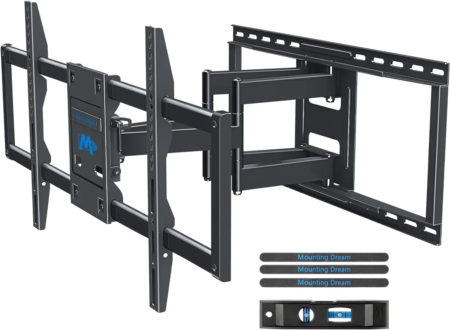 

Mount Full Motion TV Mount for 42-84" TVs up to 132LBS, TV Mount Swivel and Tilt, Articulating TV Mount with Max VESA 800x4 Fol